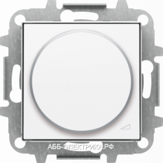 Светорегулятор поворотный 600Вт для л/н, цвет Белый, ABB Sky